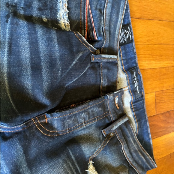 New CULT Of INDIVUALITY Greaser Straight Jeans. 31x34 - Picture 5 of 13